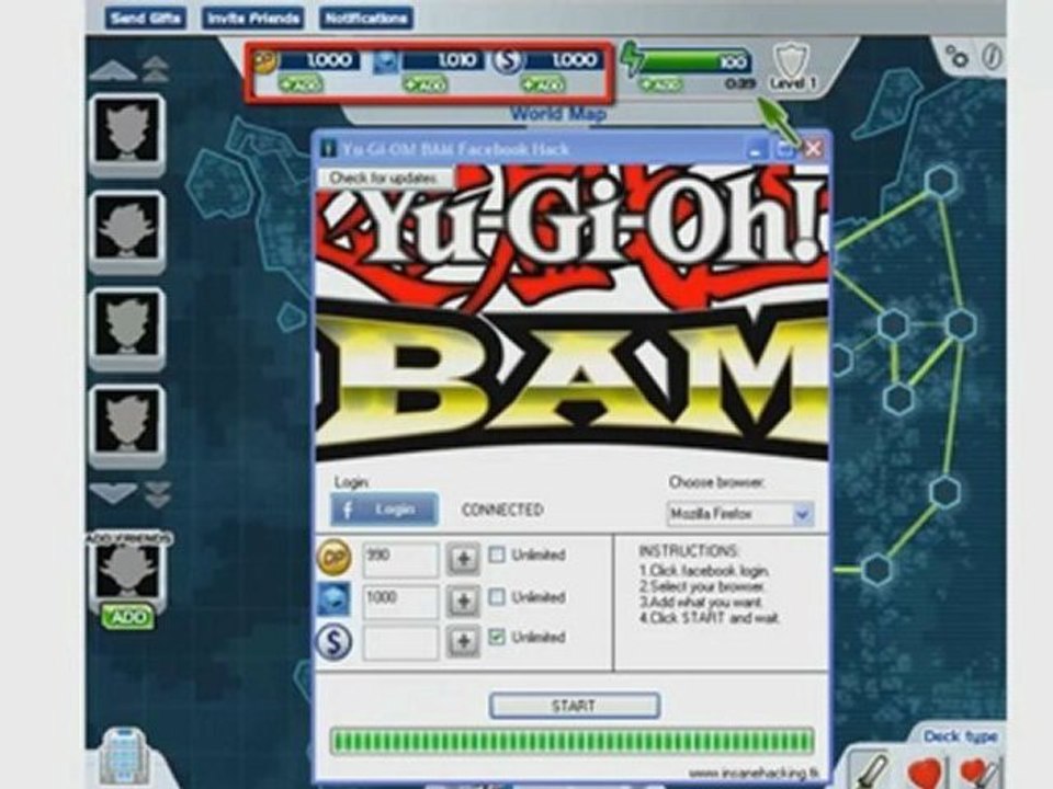 Yu Gi Oh Bam Cheat