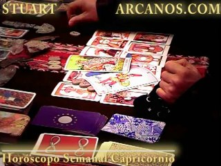 Horoscopo Capricornio del 12 al 18 de agosto 2012 - Lectura del Tarot