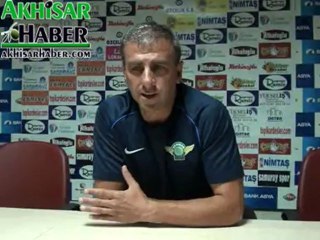 AKHİSARSPOR TEKNİK PATRONU HAMZAOĞLU SEZON ÖNCESİ BASIN TOPLANTISI YAPTI