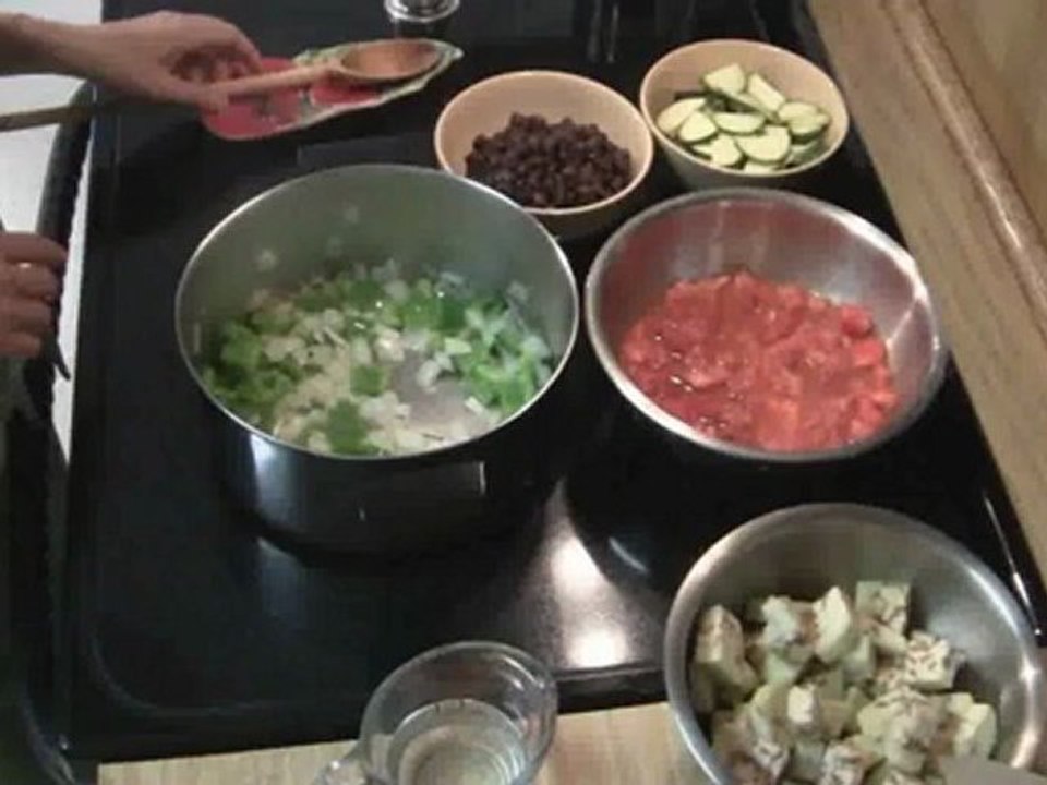 Vegetarian Eggplant & Black Bean Stew part 2