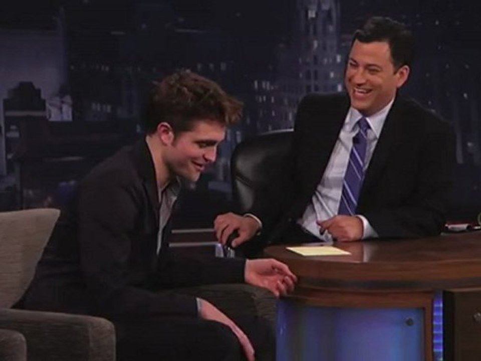 Robert Pattinson on Jimmy Kimmel Live PART 1 (WFE) (3)