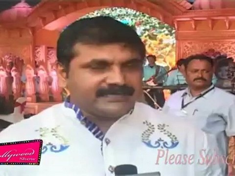 Sachin Ahir on Bollywood Stars At Worli Dahi Handi