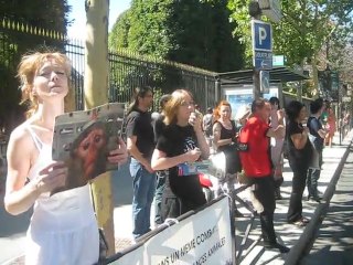 Air Souffrance - Manifestation devant Air France (Jardin de Luxembourg) 11/08/12 (1)