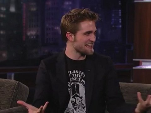 Robert Pattinson on Jimmy Kimmel Live PART 1 (BDI) (2)