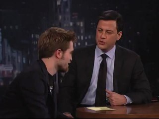 Robert Pattinson on Jimmy Kimmel Live PART 1 (BDI) (3)