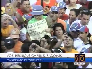 Así fue la visita de Capriles este sábado al estado Bolívar