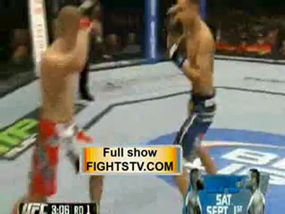 LAWRENCE Kicks HOLLOWAY in balls