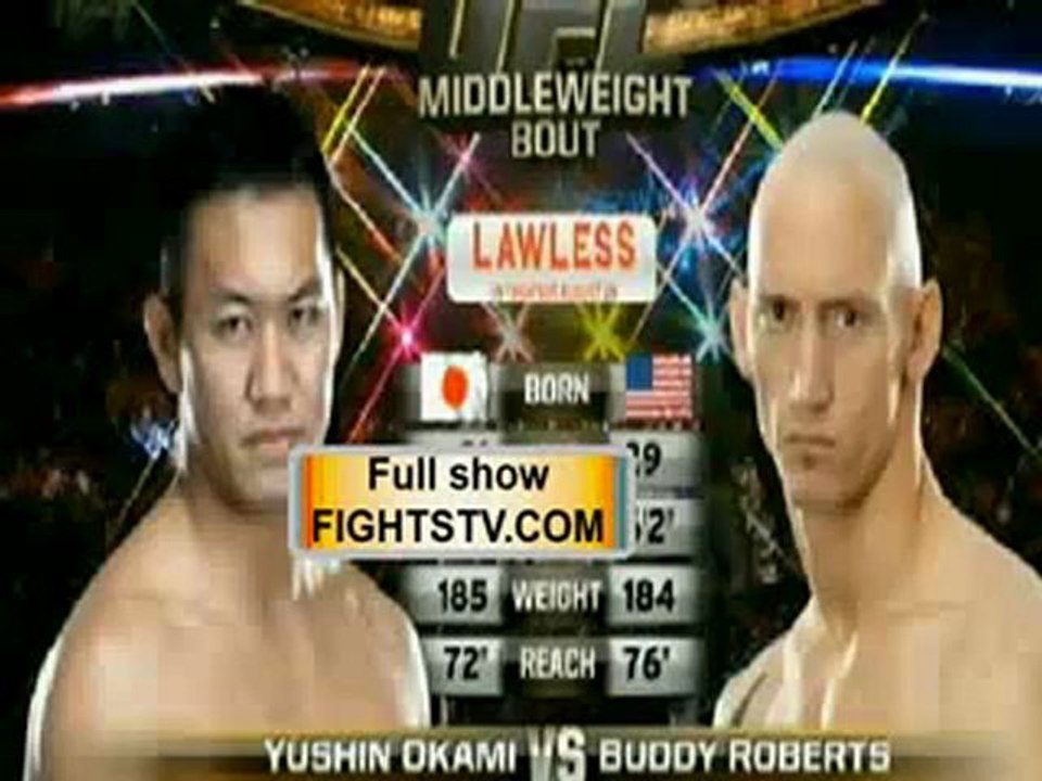 YUSHIN OKAMI VS BUDDY ROBERTS