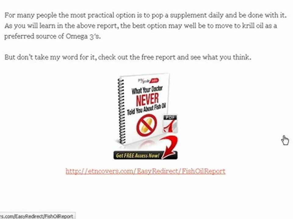 Fish Oil Side Effects