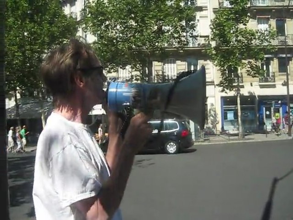 Air Souffrance - Protest against Air France (4) (near Luxembourg Gardens, Paris) 11/08/12