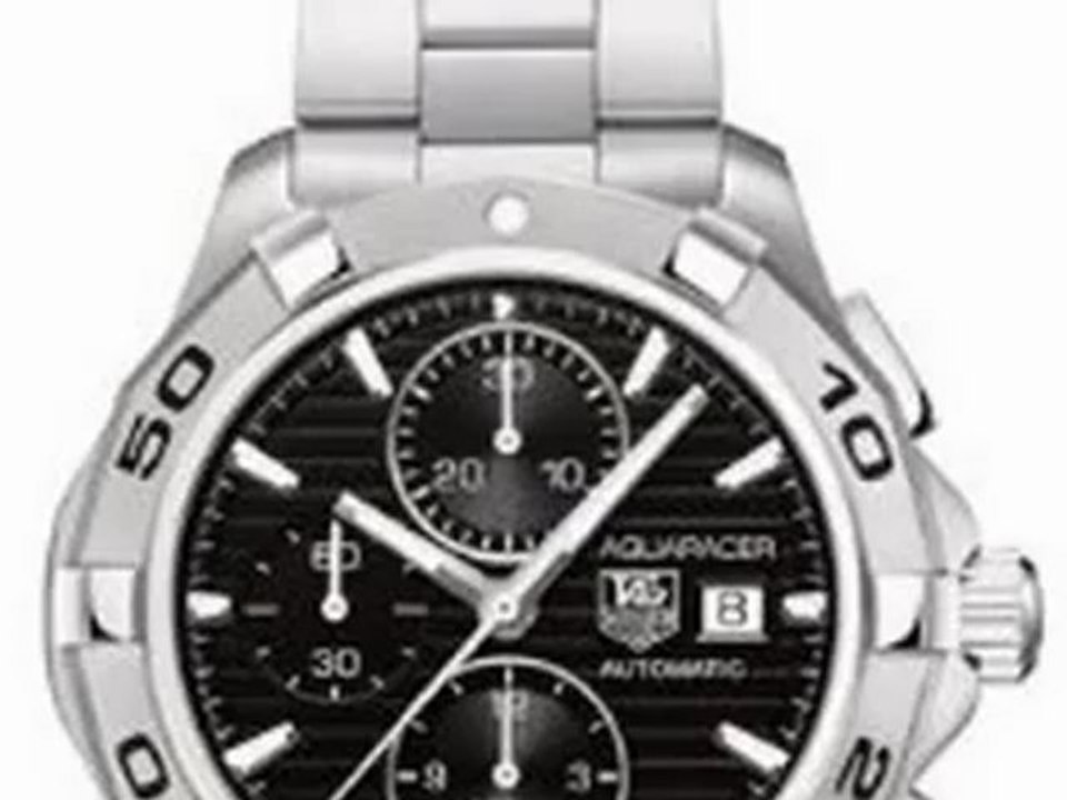 Tag Heuer Aquaracer Automatic Black Dial Chronograph Mens Watch CAP2110.BA0833 Review