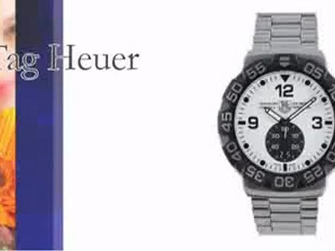 TAG Heuer Men's WAH1011.BA0854 Formula 1 Grande Date White Dial Stainless Steel Watch Best Price