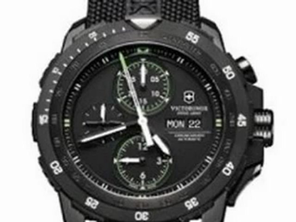 Victorinox Swiss Army Alpnach Chronograph Black Dial Mens Watch 241527 Review