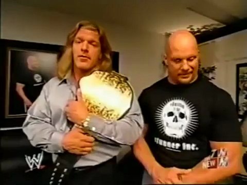 Stone Cold Steve Austin _ Triple H Backstage Segment