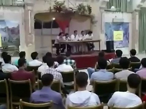 Syria فري برس حلب الباب اجتماع أسرة مثقفي مدينة الباب لمناقشة أمور الثورة 10 8 2012