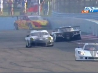 Grand Am 2012 Watkins Glen Foster crash