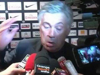 1ère journée - Ancelotti: "Ibra a été fantastique"