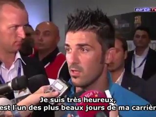 David Villa de retour, huit mois après...