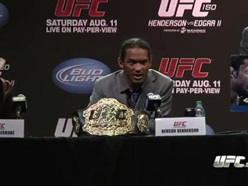 UFC 150_ Pre-fight Press Conference Highlight