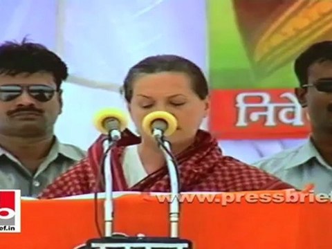 Sonia Gandhi: Divisive ideology by the caste and religion based parties dragged UP backward