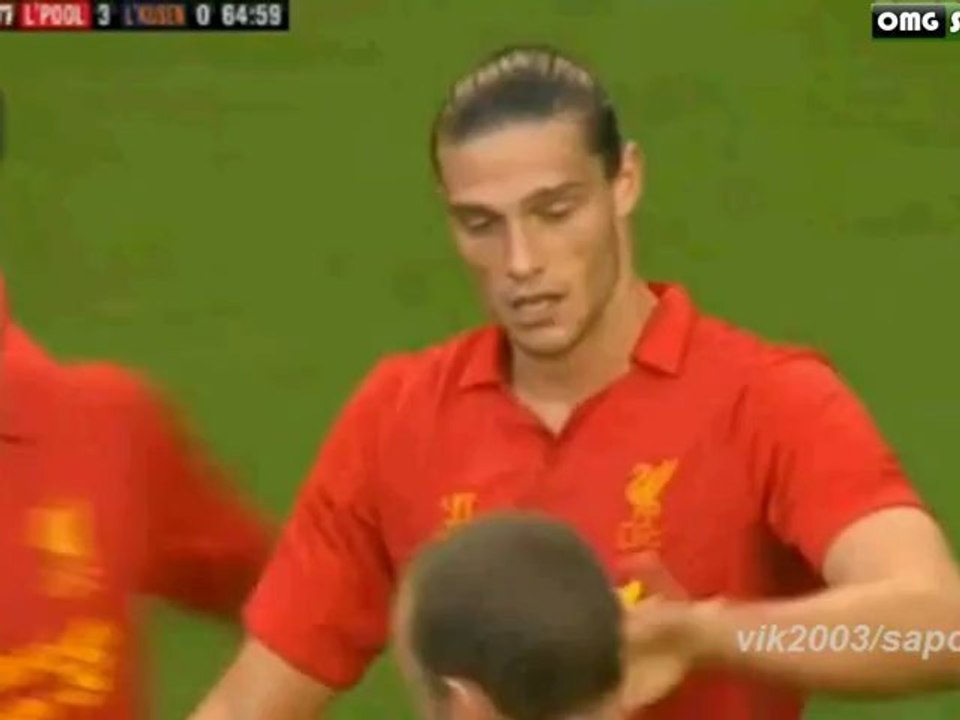 LIVERPOOL 3-1 BAYER Leverkusen All goals / 12.08.2012