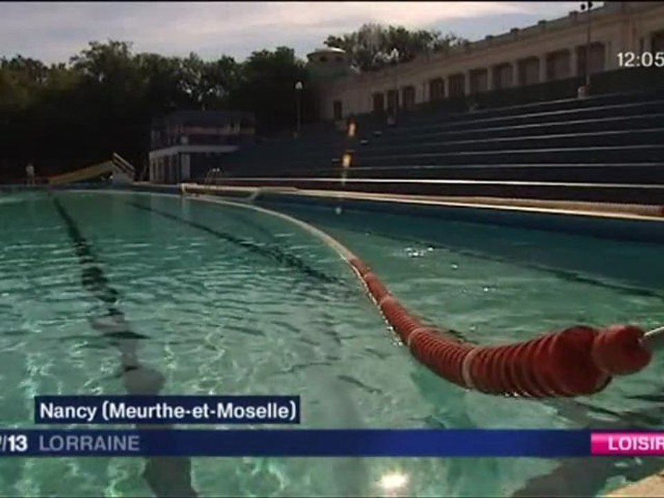 Ouverture des piscines extérieures à Nancy - 24-07-2012midi