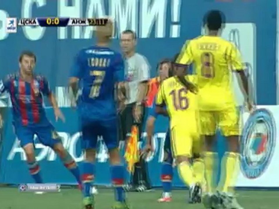 ЦСКА-Анжи, 4-й тур 2012, 1 тайм