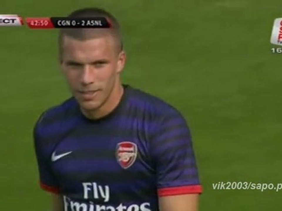 ARSENAL 4-0 COLOGNE All goals / 12.08.2012