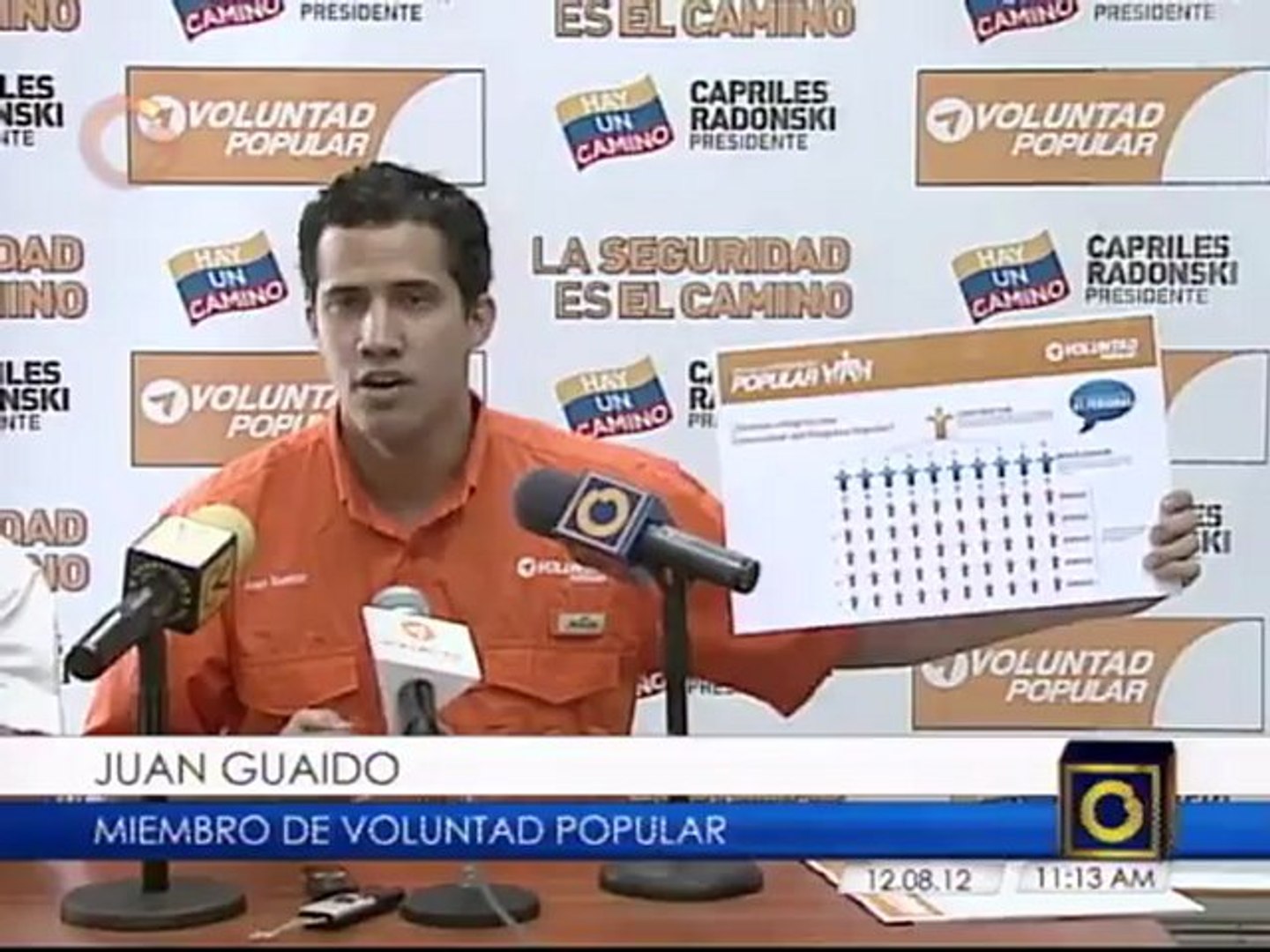Voluntad Popular desarrolla la llamada