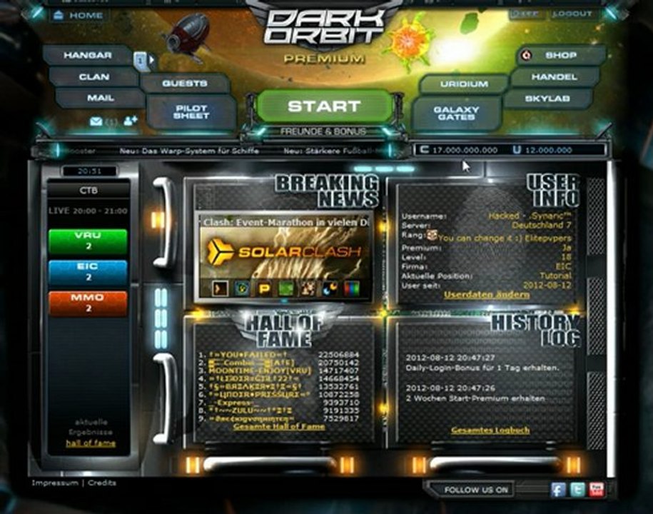 Dark Orbit ACP for Elitepvpers - .Synaric™