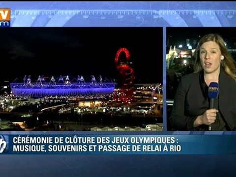Cérémonie de clôture des JO : une fête grandiose