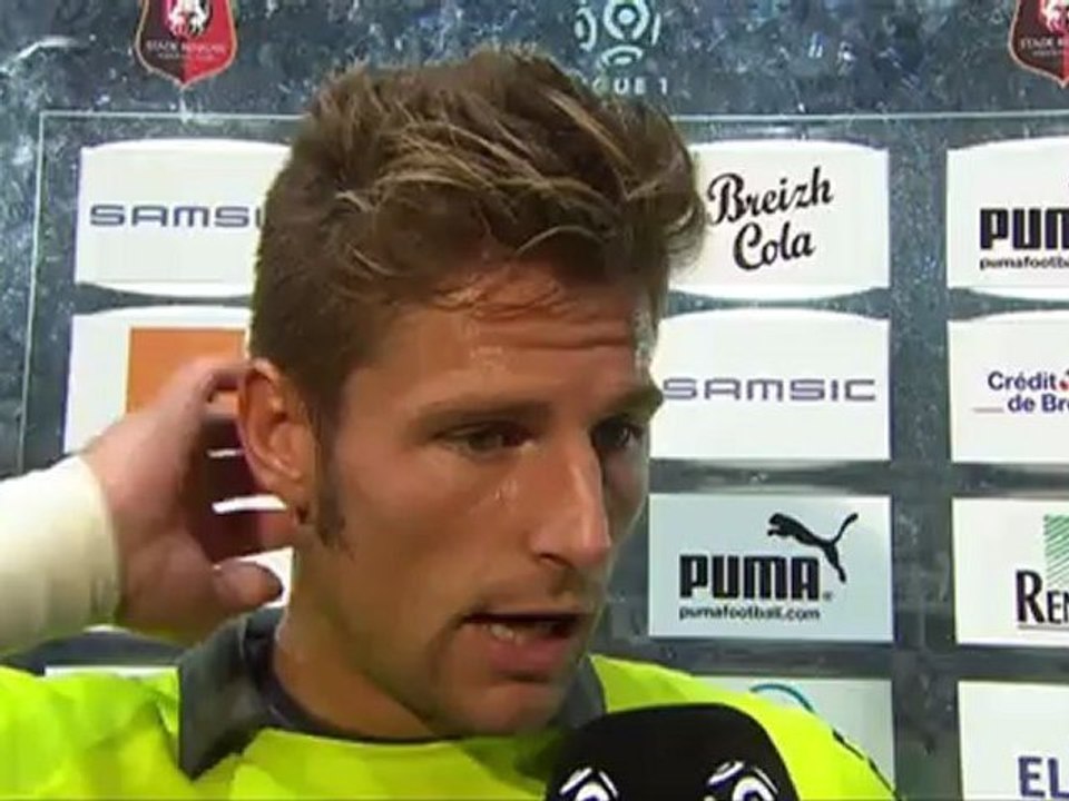 Interview de fin de match : Stade Rennais FC - Olympique Lyonnais - saison 2012/2013