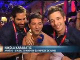 Nikola Karabatic et Xavier Barachet déshabillent le Club France