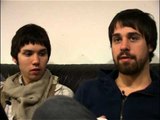 Panic! At the Disco 2008 interview - Ryan Ross and Jon Walker (part 3)