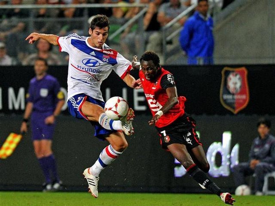 But Yoann GOURCUFF (16ème) - Stade Rennais FC - Olympique Lyonnais (0-1) - saison 2012/2013