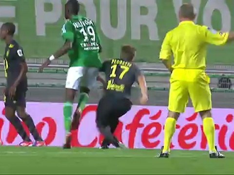 But Benoit PEDRETTI (90ème +1) - AS Saint-Etienne - LOSC Lille (1-2) - saison 2012/2013