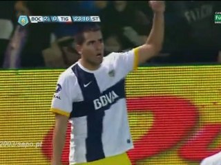 BOCA JUNIORS 2-0 TIGRE All goals / 13.08.2012