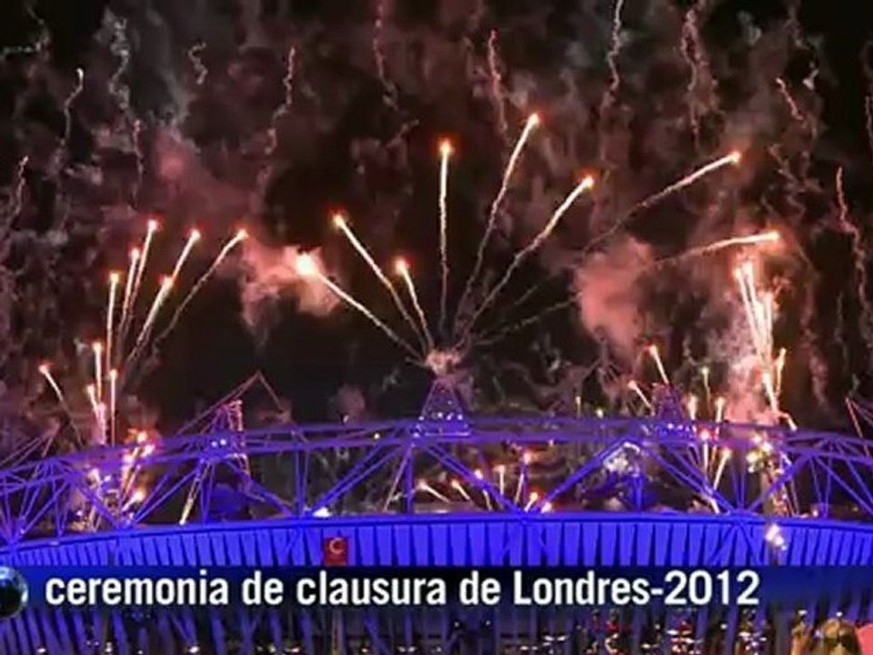 Fuegos despiden a Londres-2012