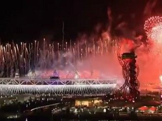Fireworks bring London Olympics to a close