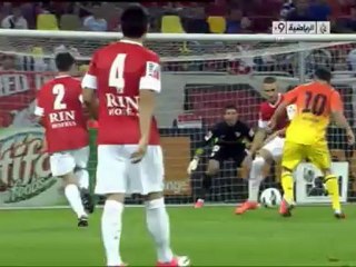 Messi's goal vs. Dynamo Bucarest (11.08.2012)