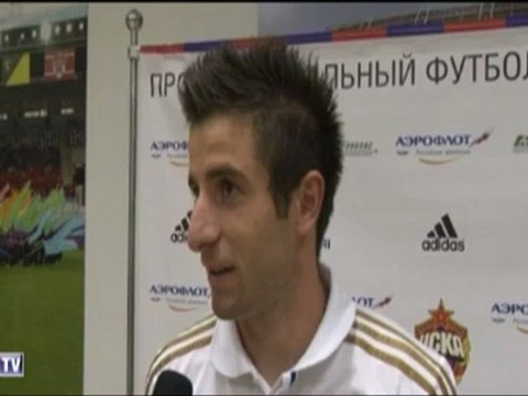 Тошич после матча ЦСКА-Анжи