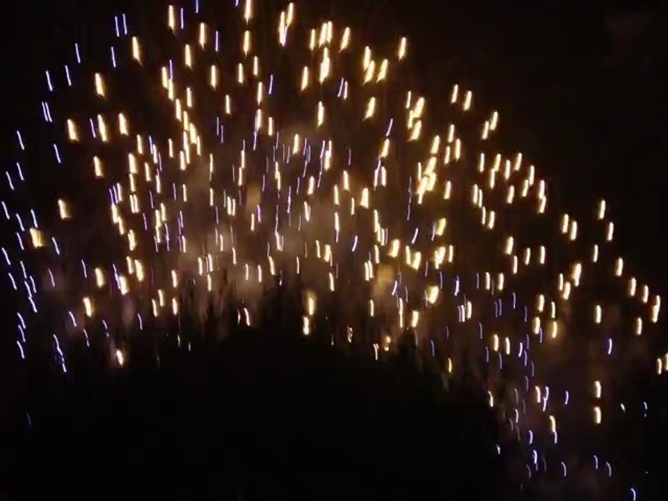 Feux d'artifices Genève 11 août 2012
