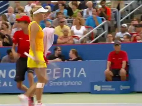 La Kvitova piega la Wozniacki - Montreal, SF
