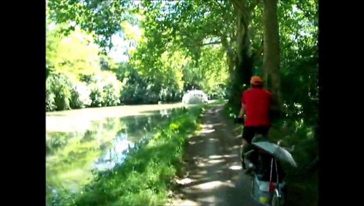Canal du midi à vélo - juillet 2012