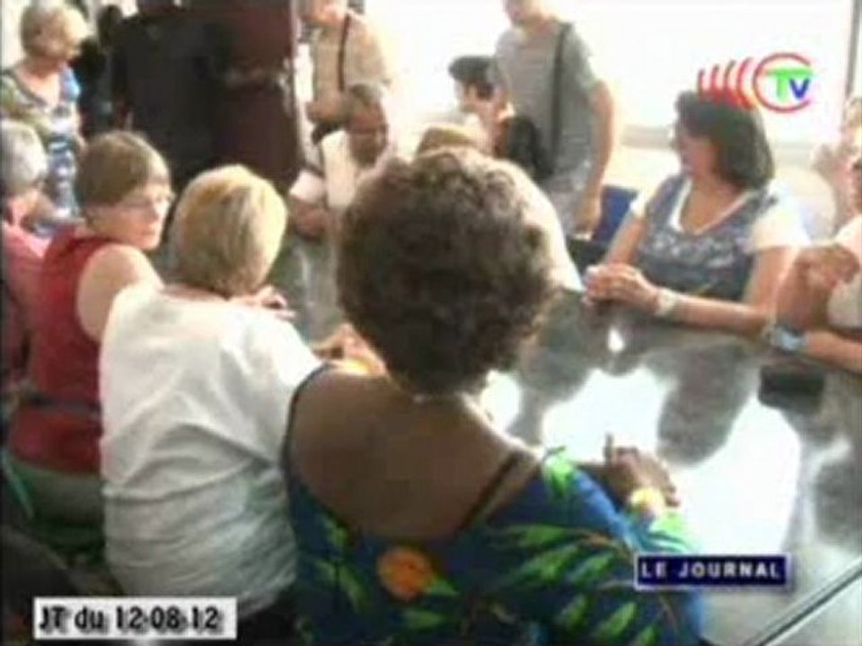 Le secrétaire général de la mairie de Brazzaville reçoit la délégation de Reims