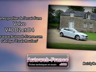 Essai Volvo V40 D2 et D4 - Autoweb-France