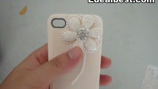 Buy cheap iPhone 4S 4G Candy Covers Cases Yellow Daisy Flower Shell Protector