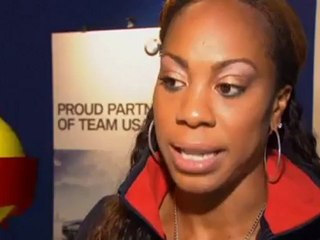 Sanya Richards-Ross Talks Olympic Gold