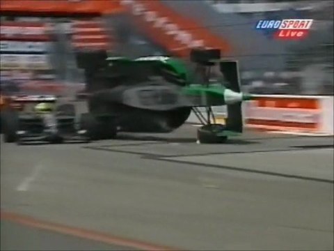 CART Long beach 1998 Huge crash Tracy Fitipalldi