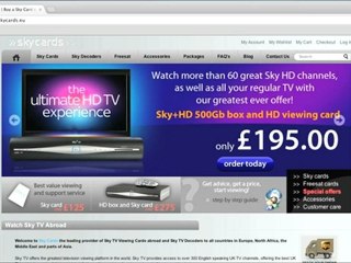 How to watch Sky satellite TV in Europe